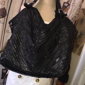 Ninge real leather handbag